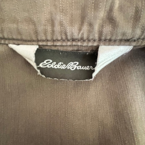 Eddie Bauer 2007 women's green army style cargo jacket size XS - Picture 11 of 15